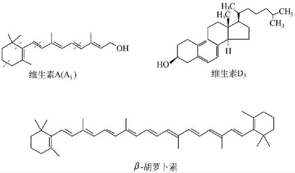 幾種常見(jiàn)腐植酸維生素的化學(xué)結(jié)構(gòu)